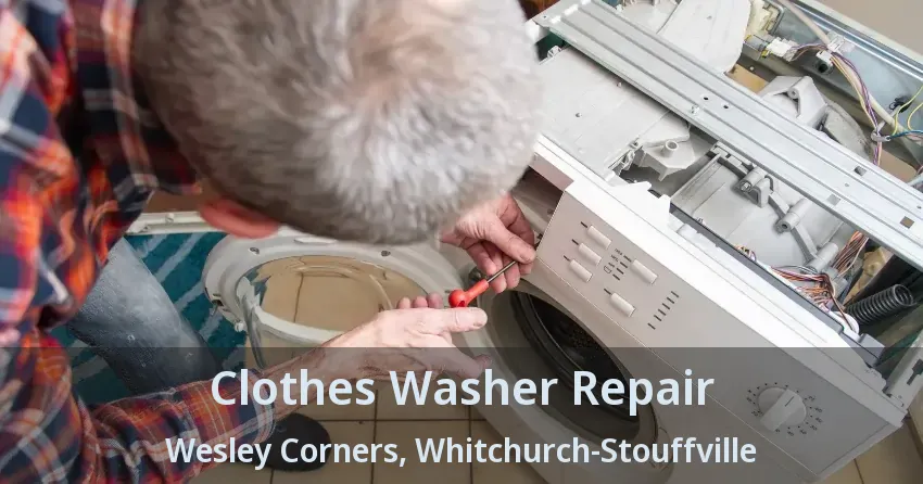 Clothes Washer Repair Wesley Corners, Whitchurch-Stouffville - ON