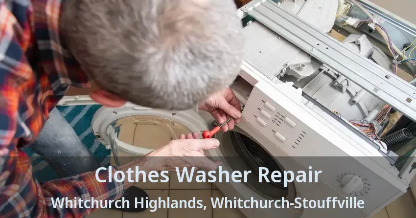 Clothes Washer Repair Whitchurch Highlands, Whitchurch-Stouffville - ON