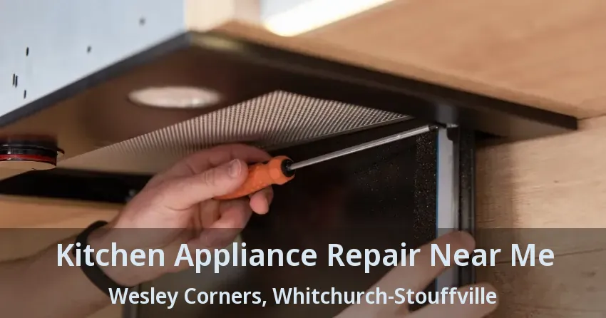 Kitchen Appliance Repair Near Me Wesley Corners, Whitchurch-Stouffville - ON