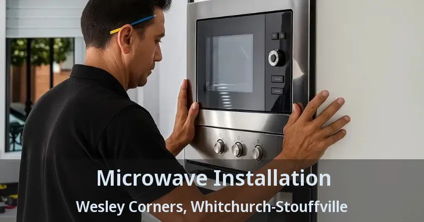 Microwave Installation Wesley Corners, Whitchurch-Stouffville - ON